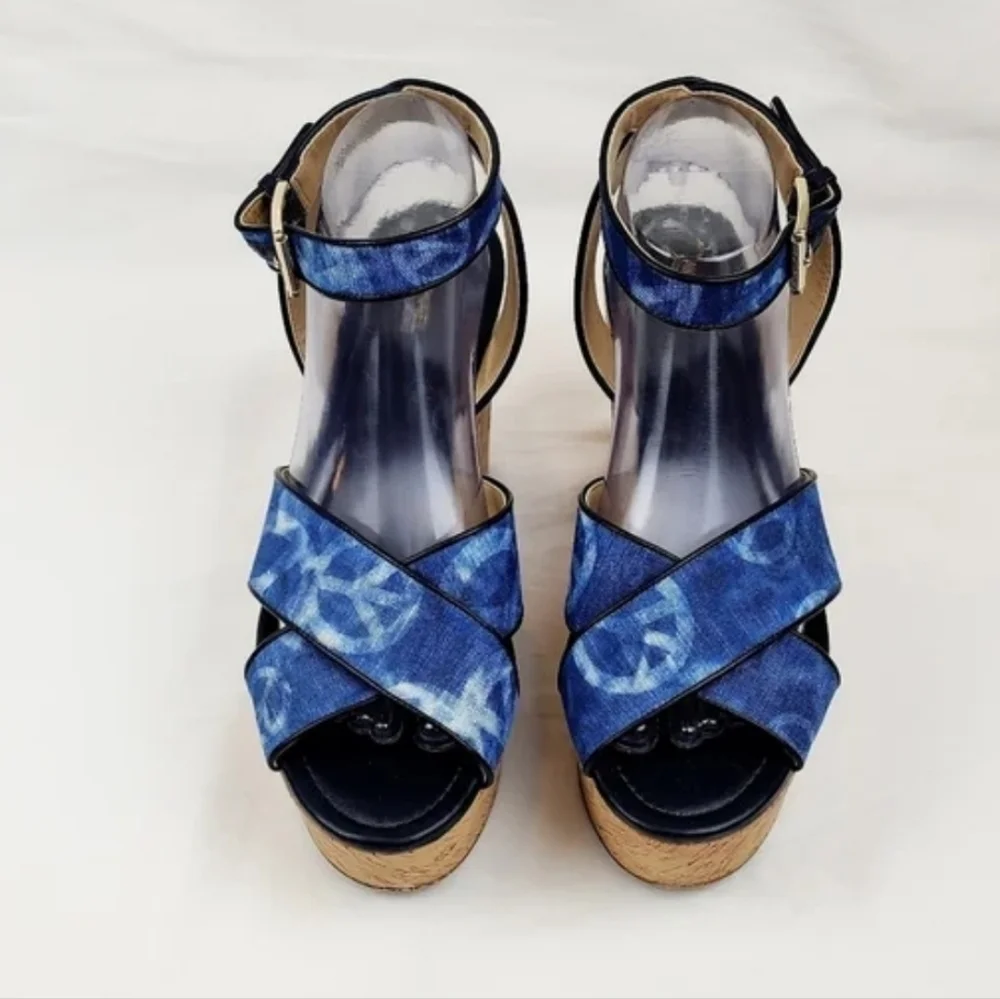 Michael Michael kors Abott Tie Dye wedge sandals